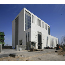 Atelier préfabriqué léger de structure en acier avec le bâtiment de bureau